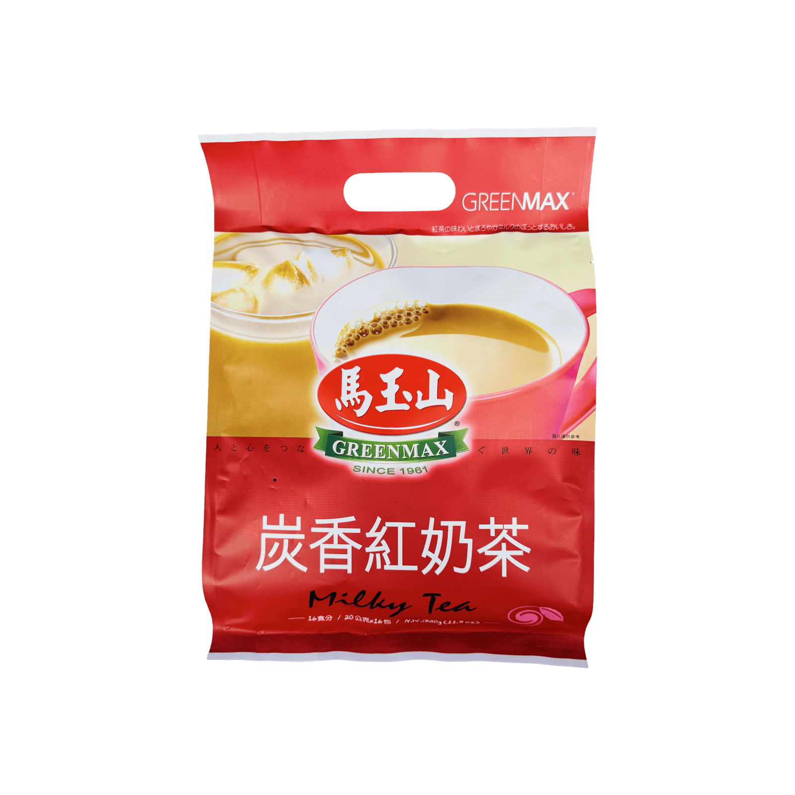 【馬玉山】炭香紅奶茶 20g*16