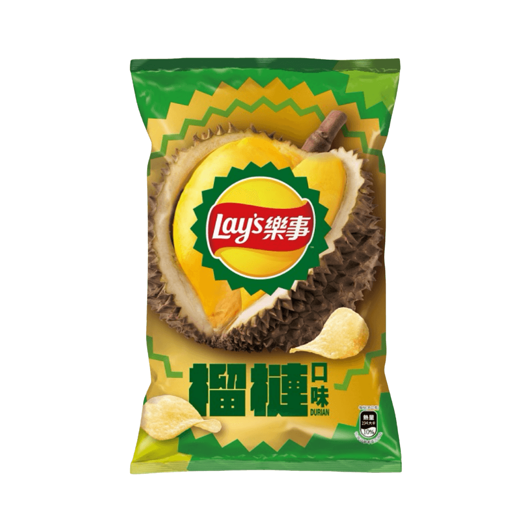 【樂事】榴槤口味洋芋片 70g