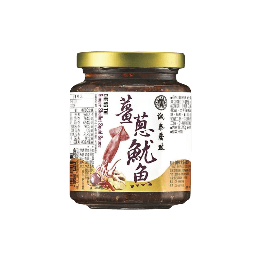 【誠泰】薑蔥魷魚 240g