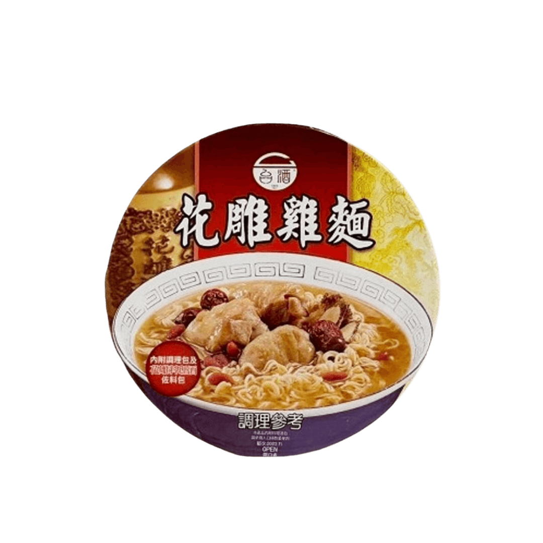 【台酒】花雕雞麵(碗裝) 200g
