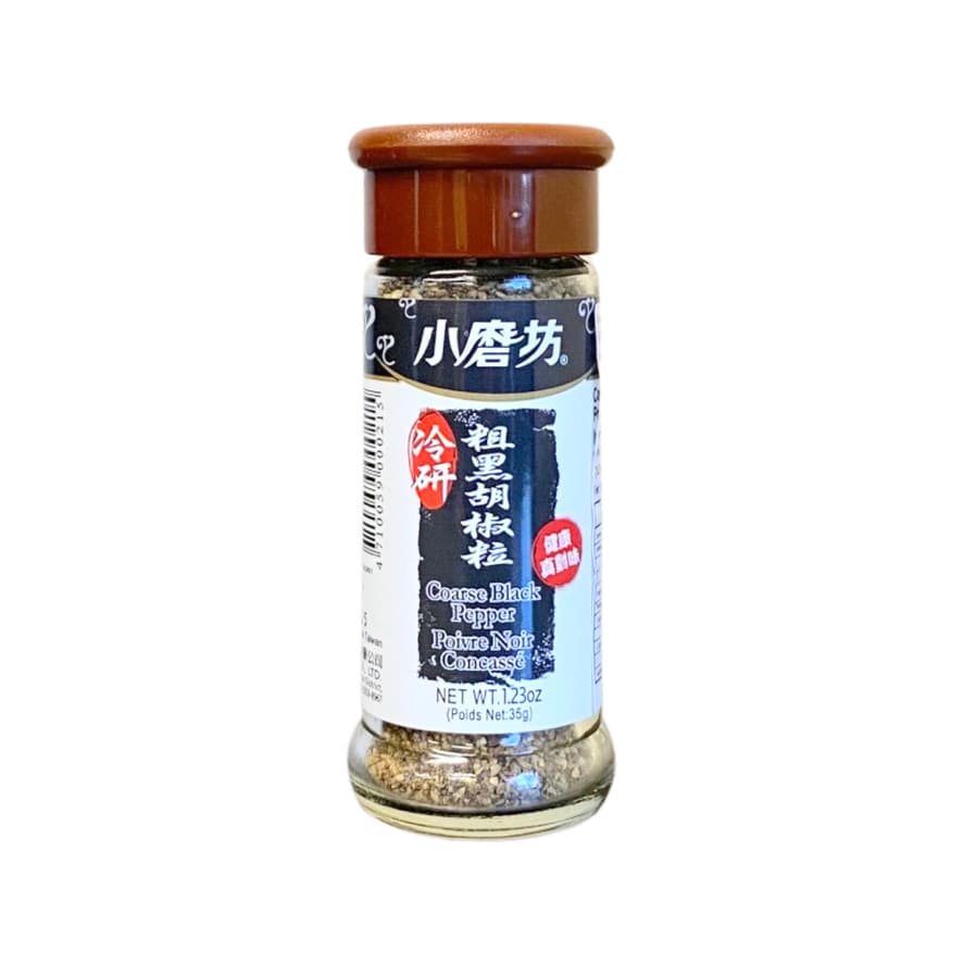 【小磨坊】冷研粗黑胡椒粒 35g