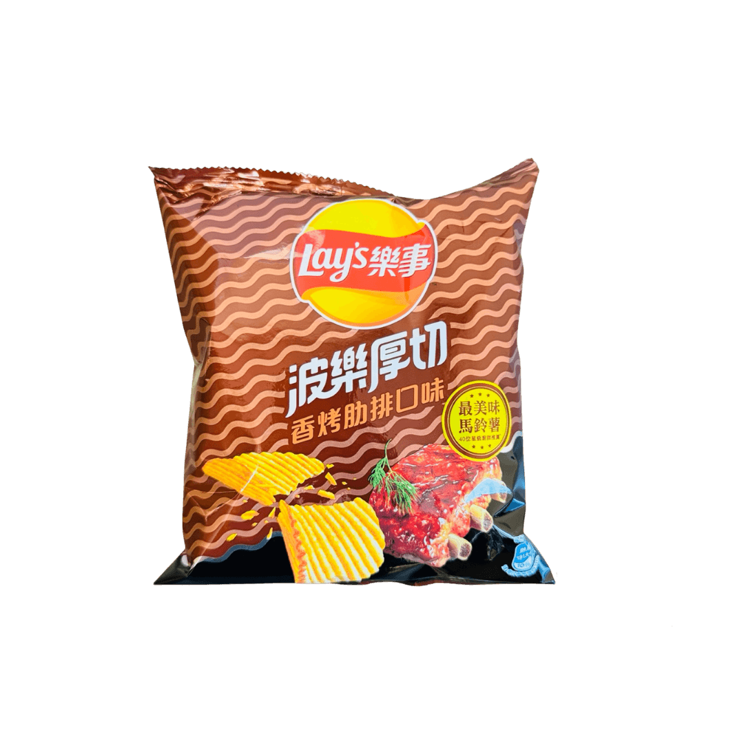 【樂事】波樂厚切香烤肋排味洋芋片