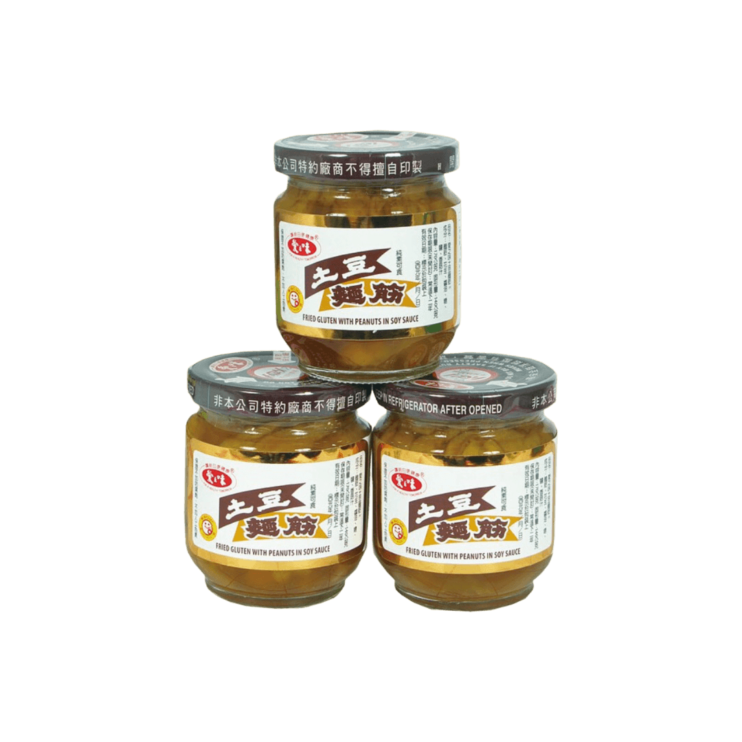 【愛之味】土豆麵筋(170g*3)
