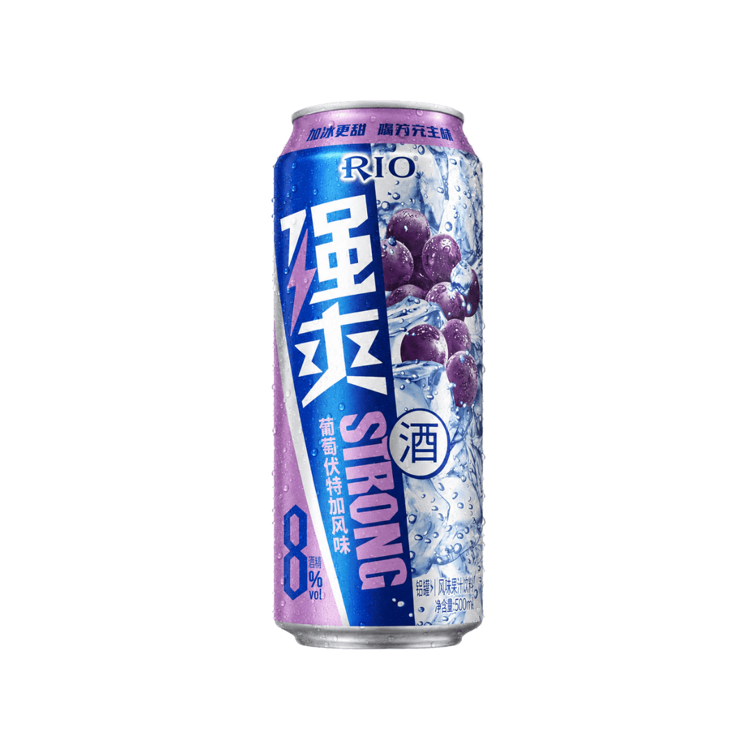 【Rio】強爽8度伏特加雞尾酒 巨峰葡萄 500ml