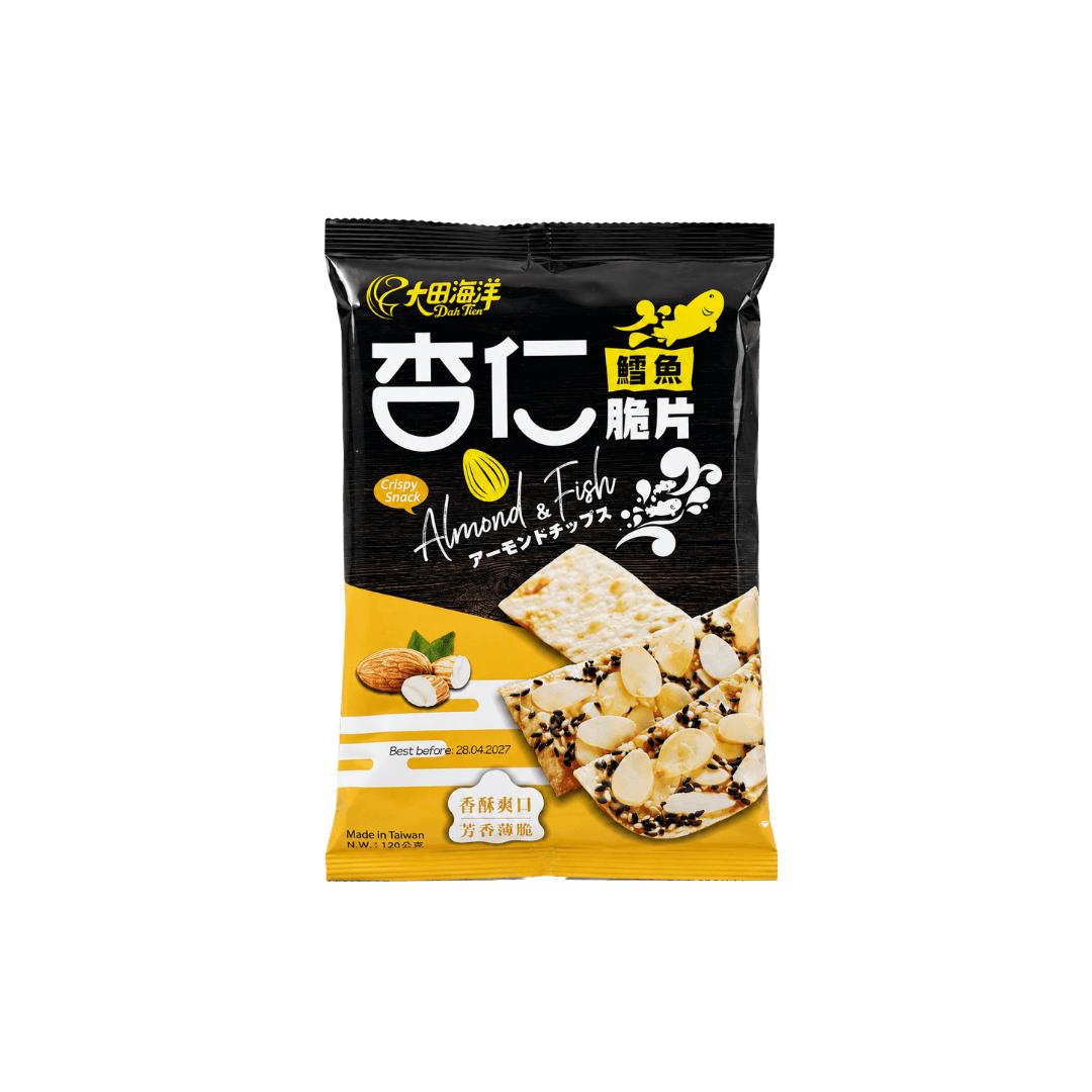 【大田海洋】鱈魚杏仁脆片 120g