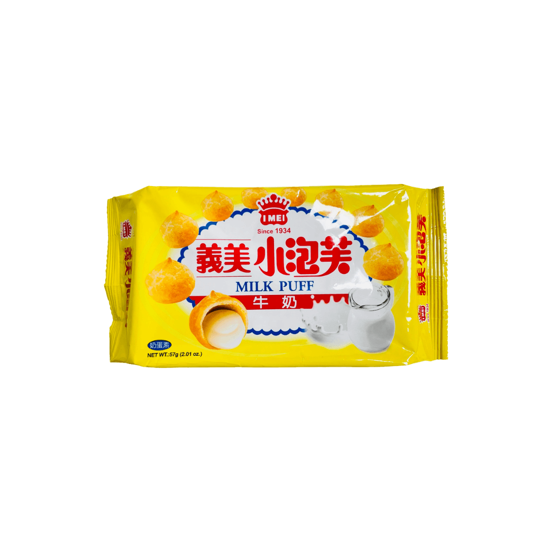 【義美】牛奶小泡芙(57g)