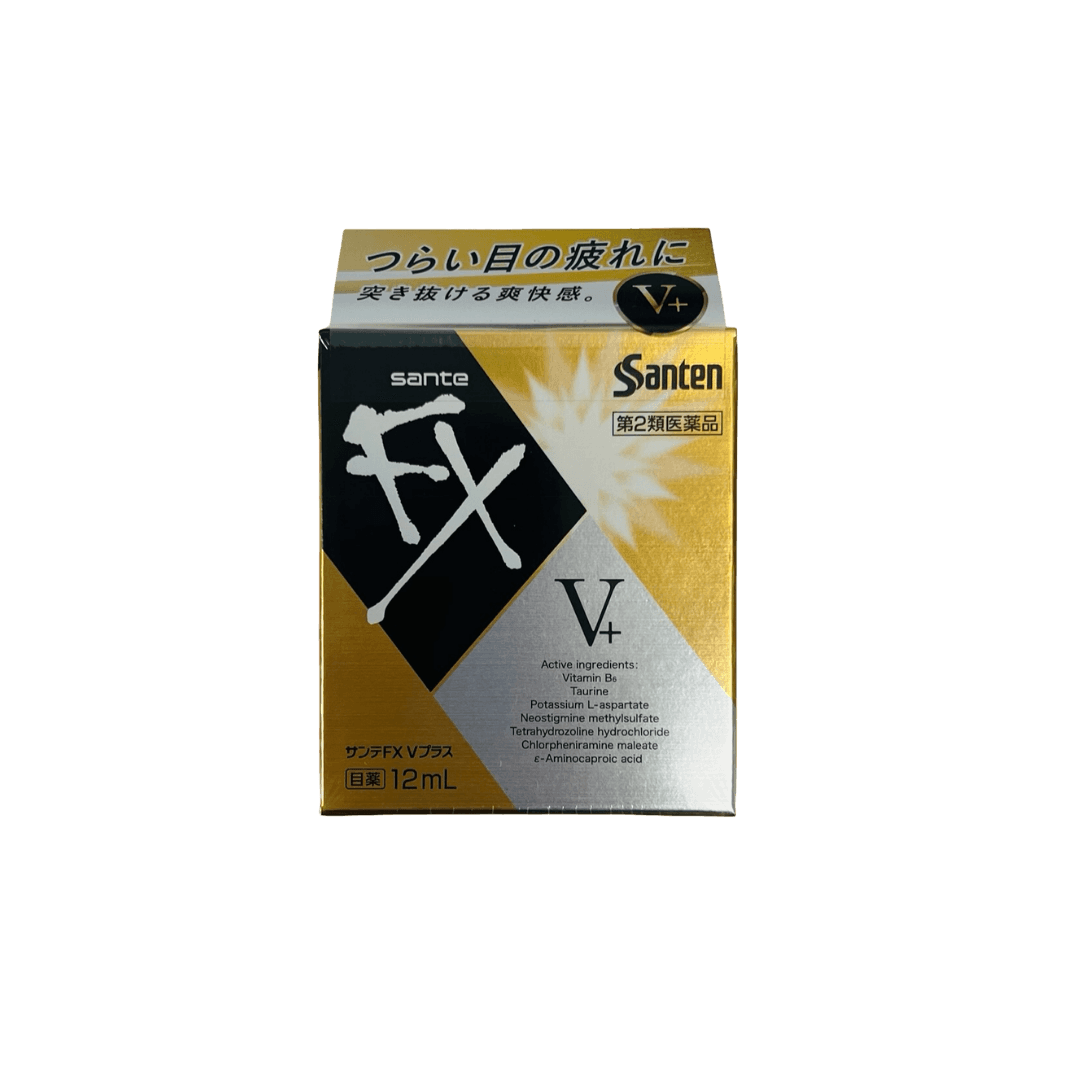 【Santen】FX眼藥水 金色