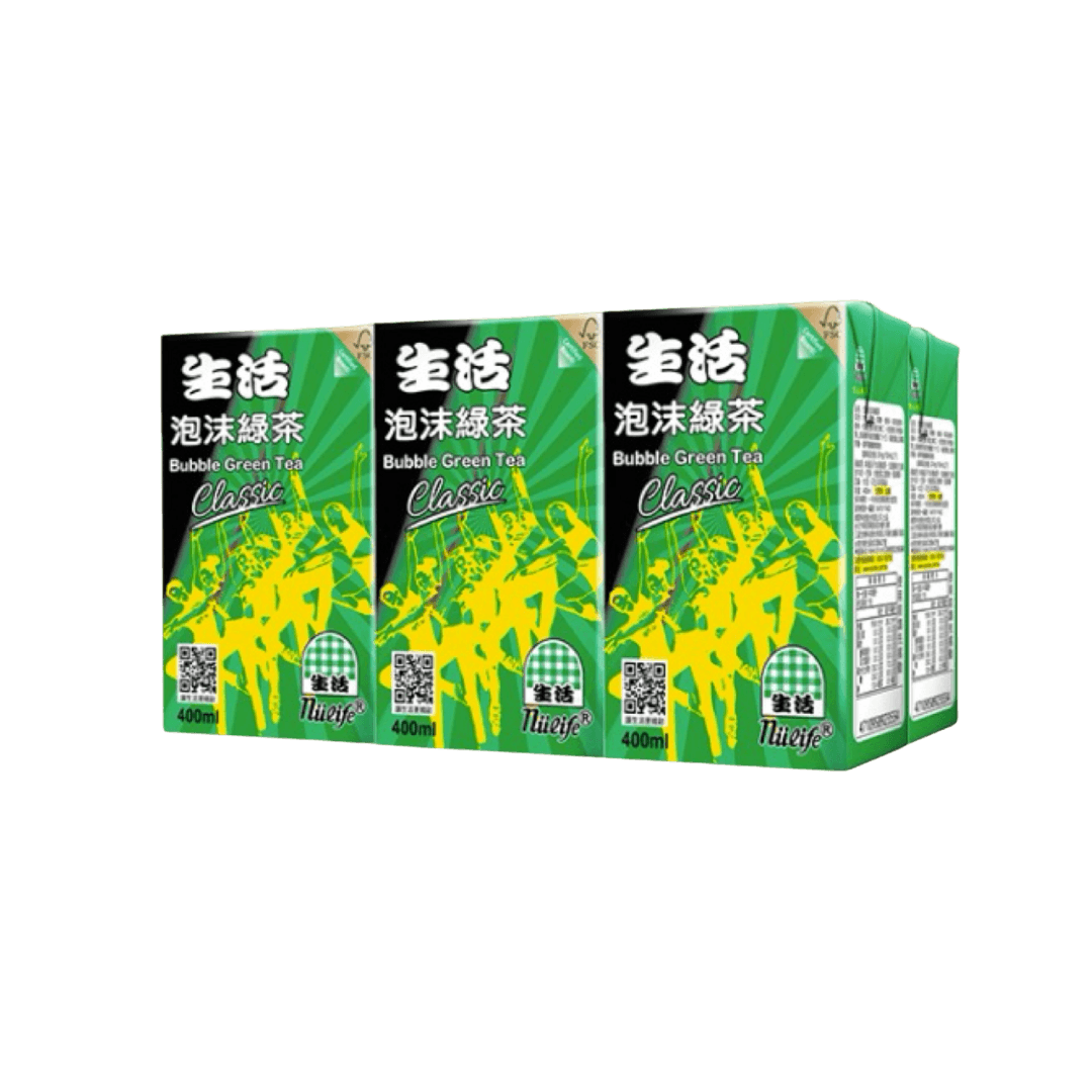 【生活】泡沫綠茶一手6入