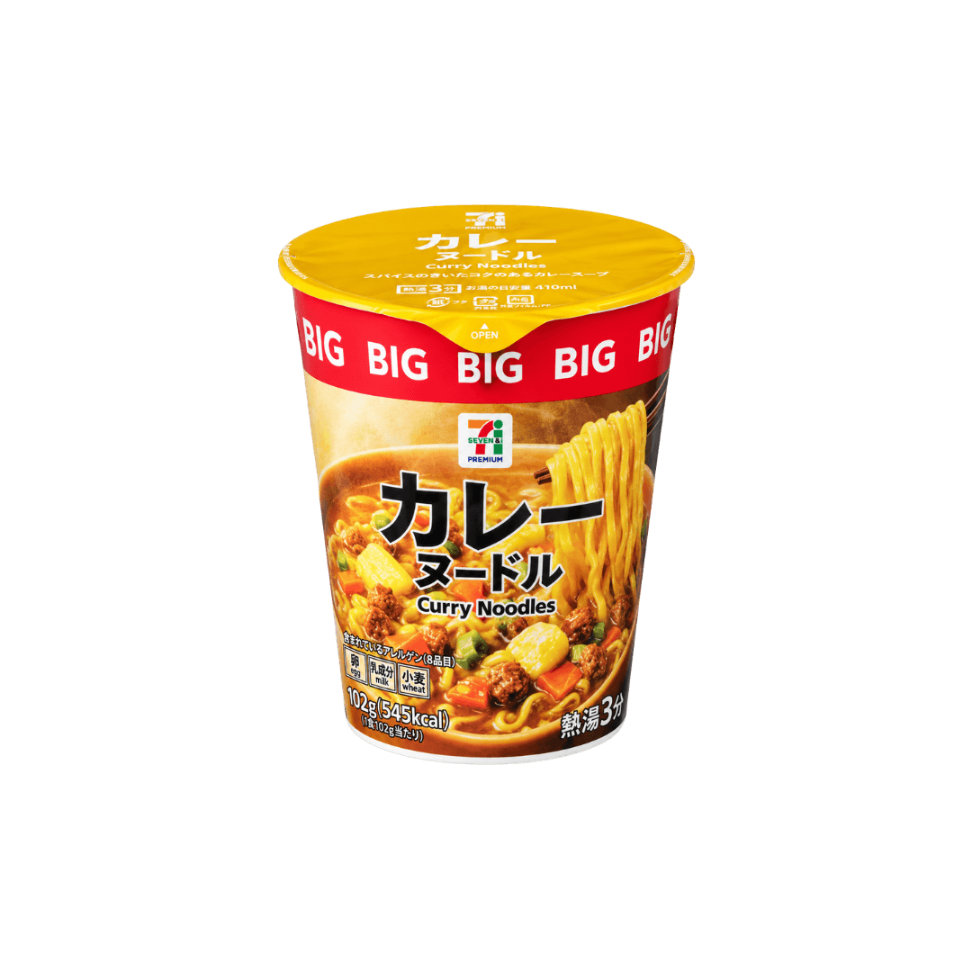 【日本711】咖喱拉麵 碗裝 120g