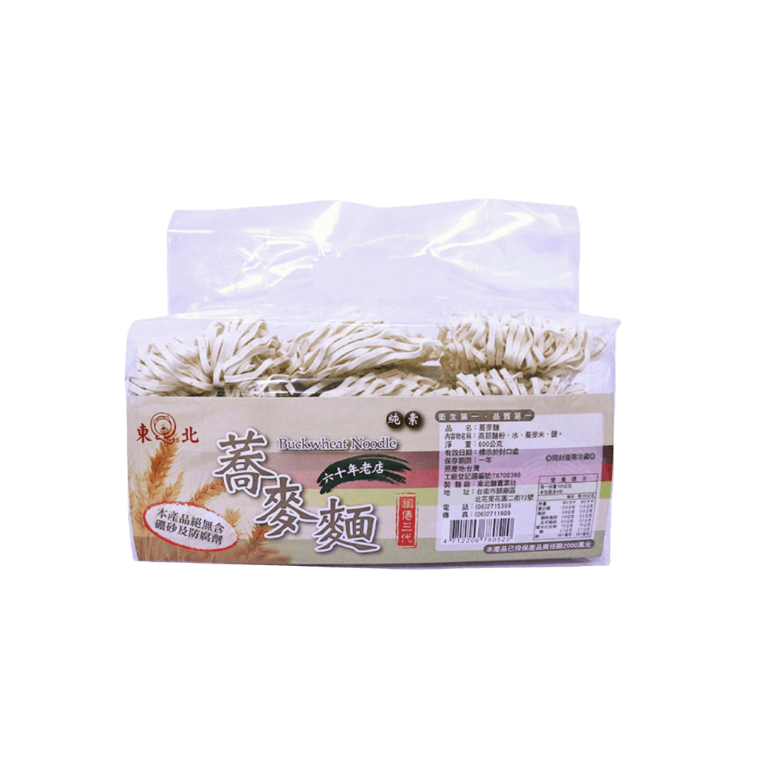 【東北】蕎麥麵(純素) 600g