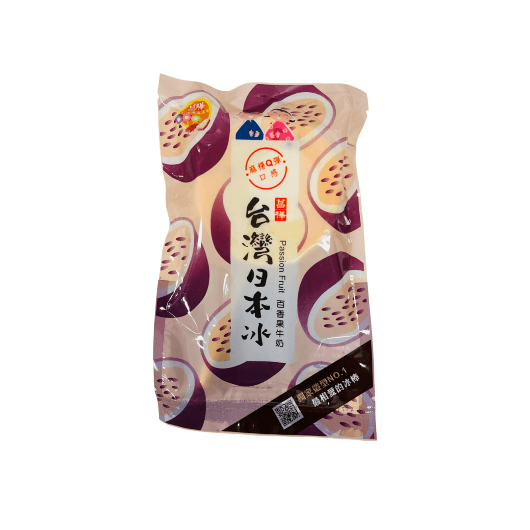 【菖樺】台灣日本冰 百香果牛奶 110g