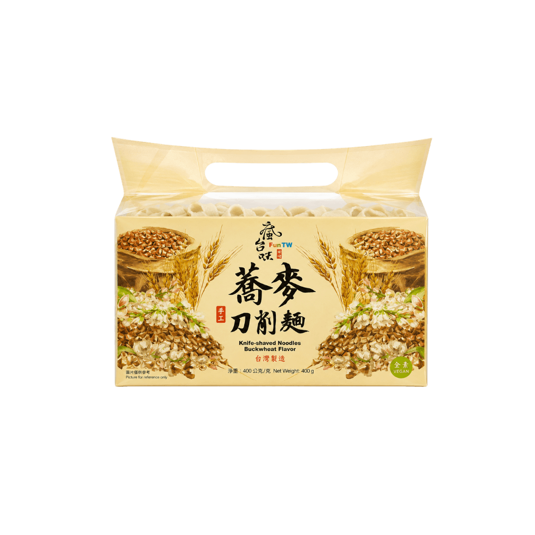 【瘋台味】蕎麥刀削麵 400g