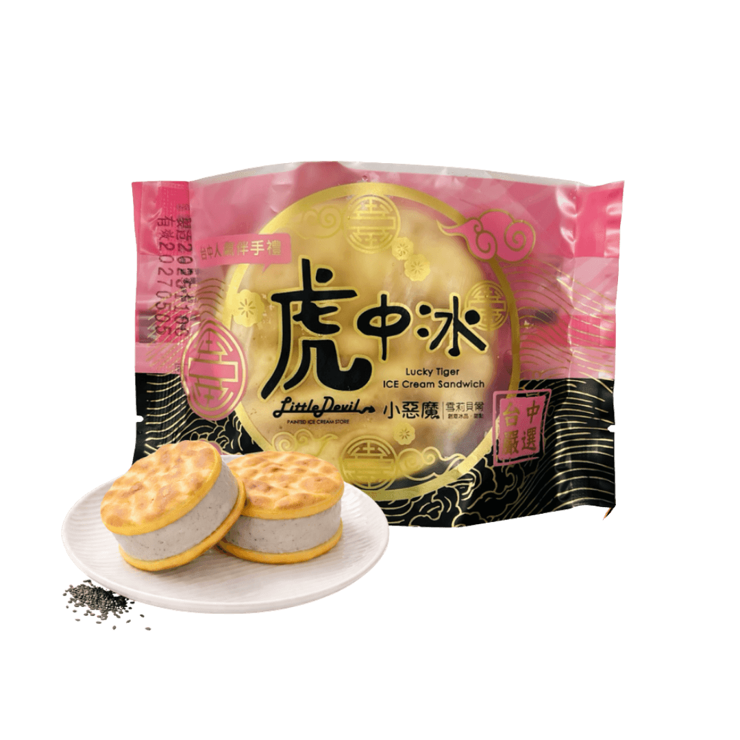 【菖樺】虎中冰 芝麻口味 100g