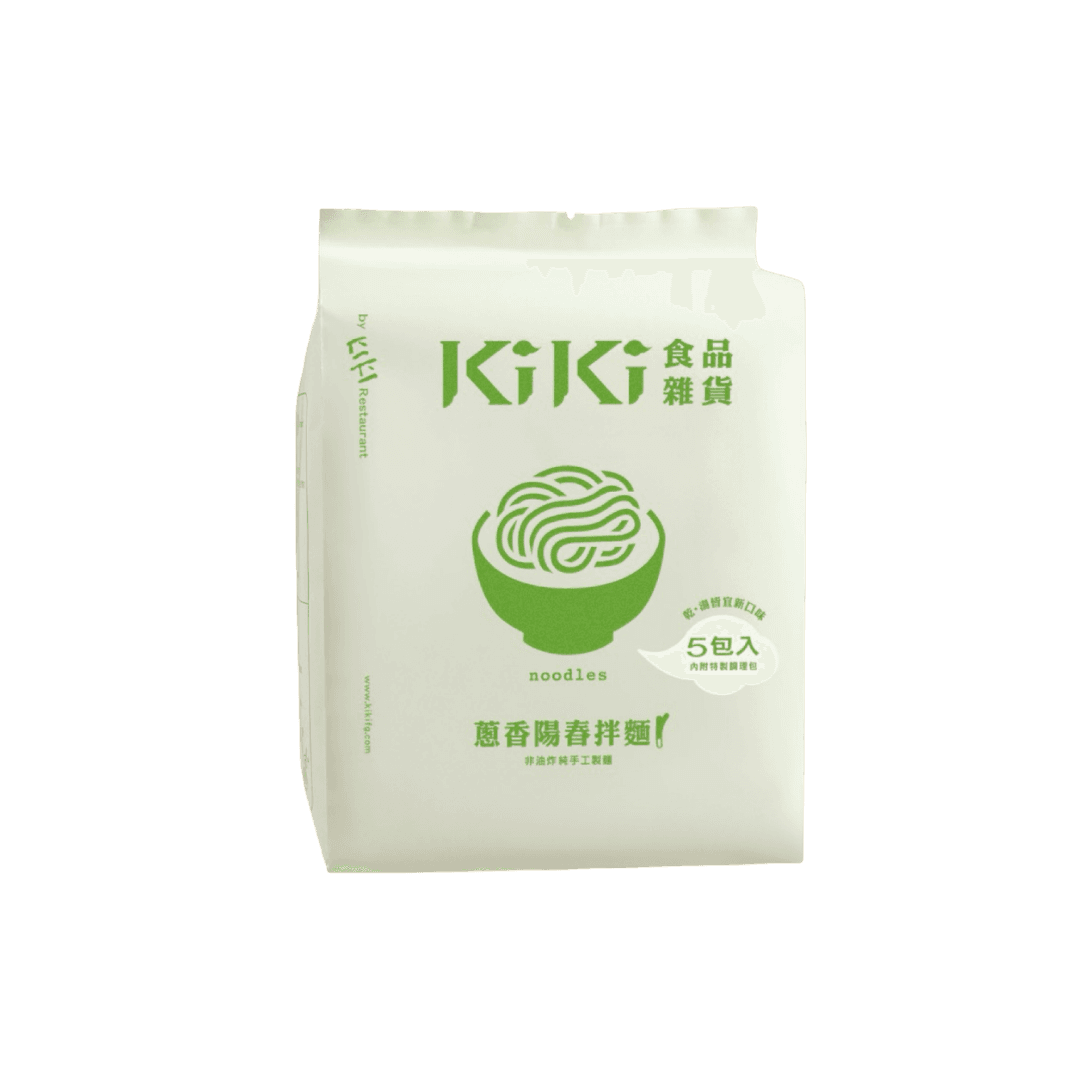 【KIKI】蔥香陽春拌麵(五辛素)(一包5入)
