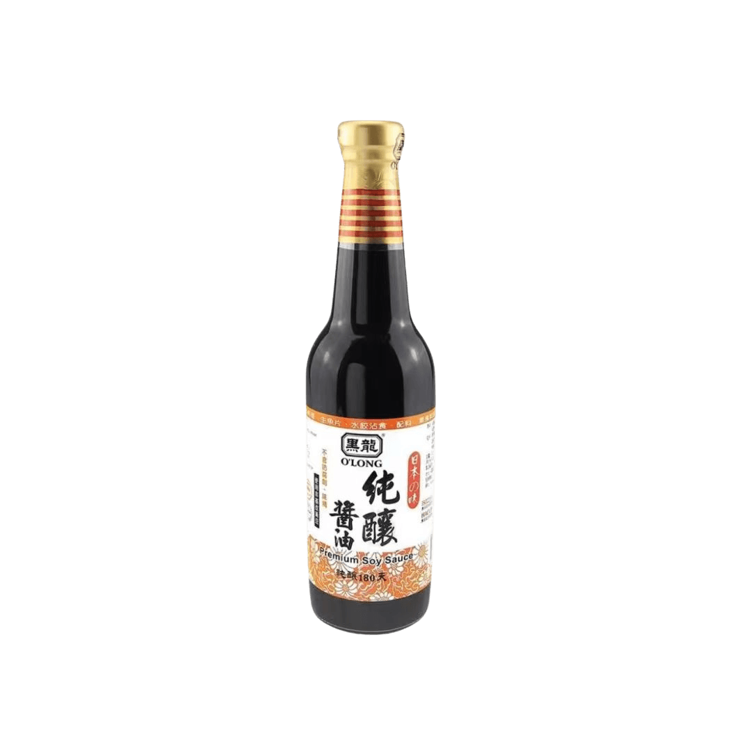 【黑龍】純釀醬油 500ml