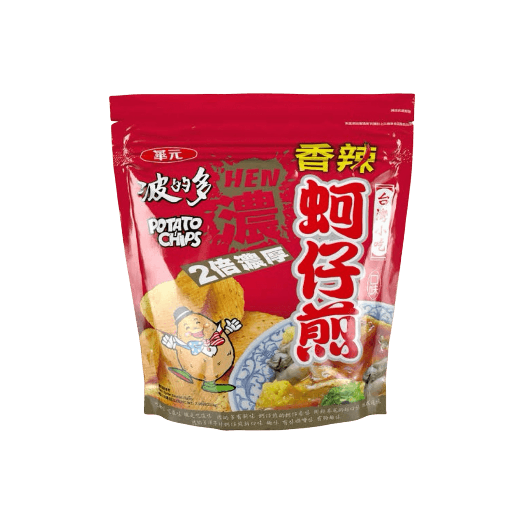 【華元】波的多蚵仔煎香辣口味夾鏈袋 213g