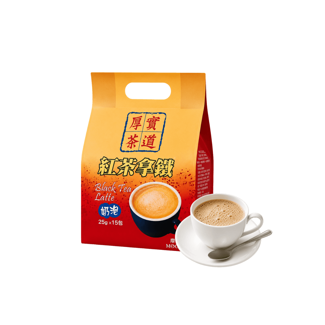 【厚實茶道】紅茶拿鐵 375g