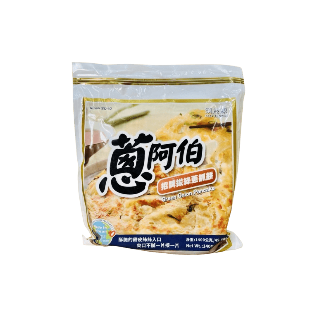 【蔥阿伯】 招牌拔絲蔥抓餅 1400g