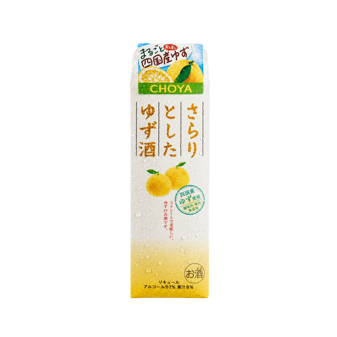 【CHOYA】柚子酒 1L