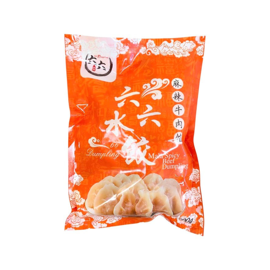 【六六水餃】麻辣牛肉餡 500g