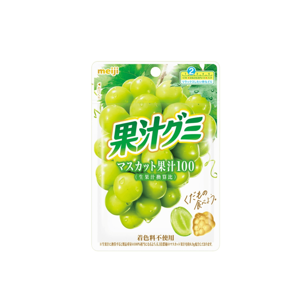 【明治】白葡萄軟糖 54g