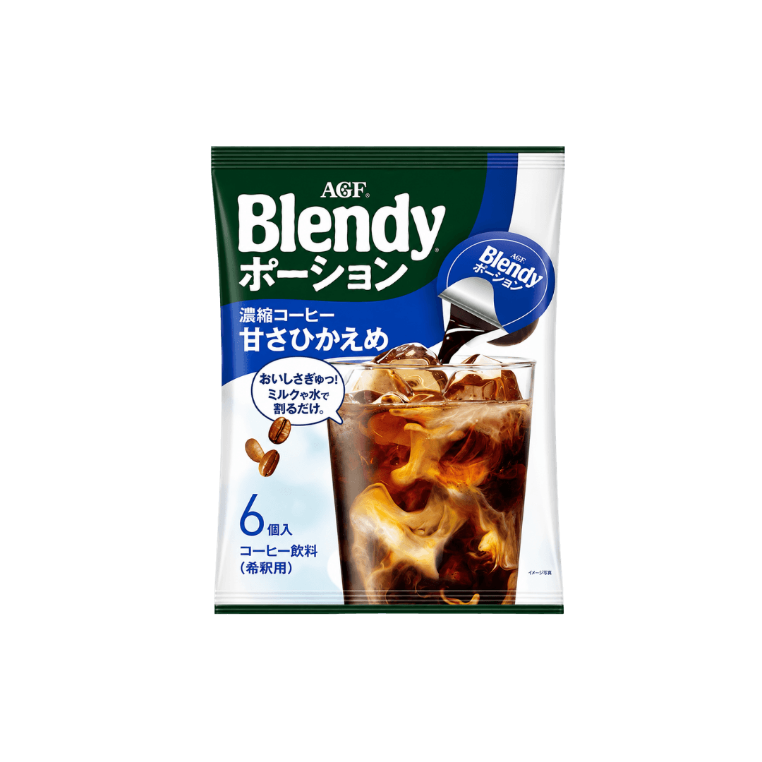 【Blendy】濃縮咖啡液 低糖 108g