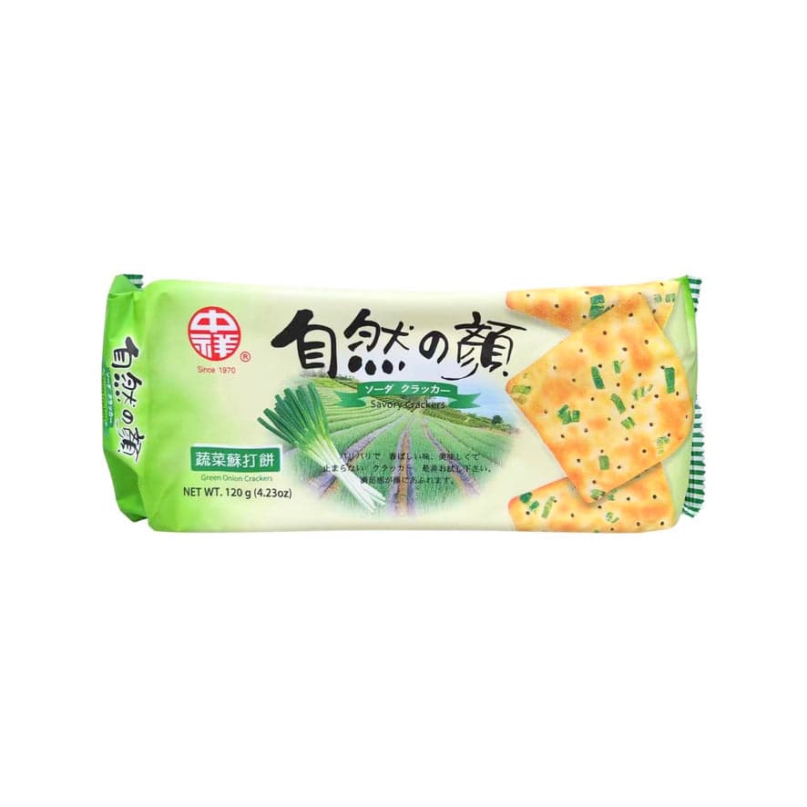 【中祥】自然の顏蔬菜蘇打餅