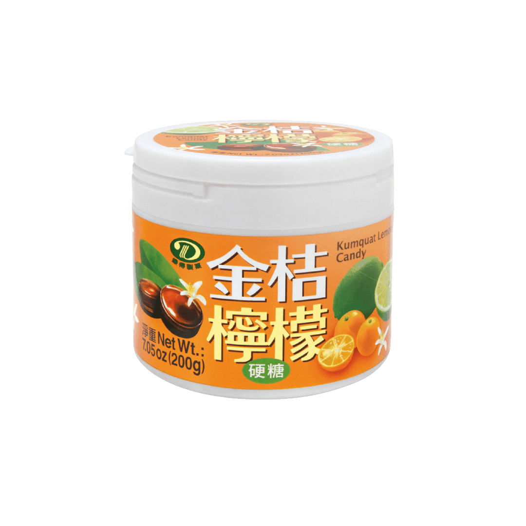 【綠得】金桔檸檬喉糖 200g