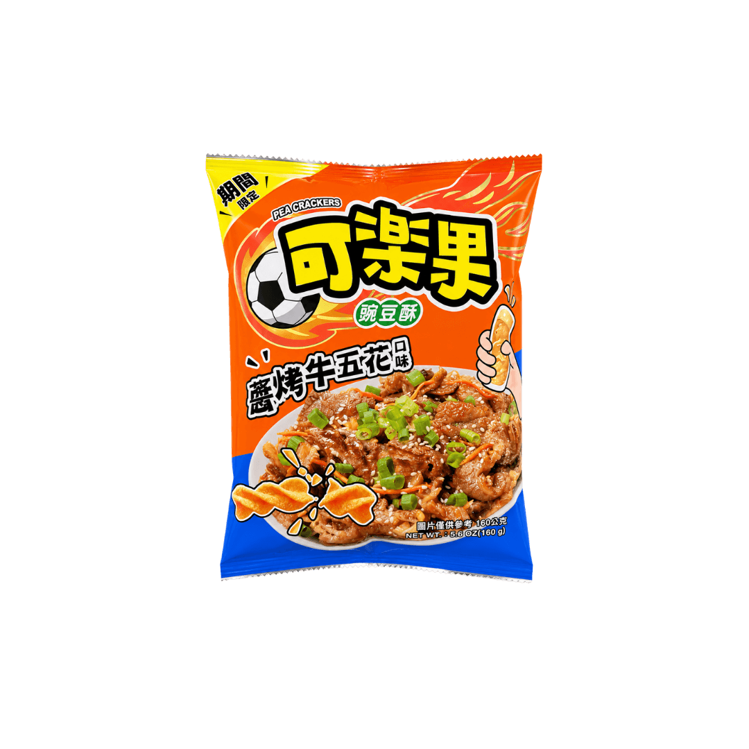 【聯華】可樂果分享包(醬烤牛五花) 160g
