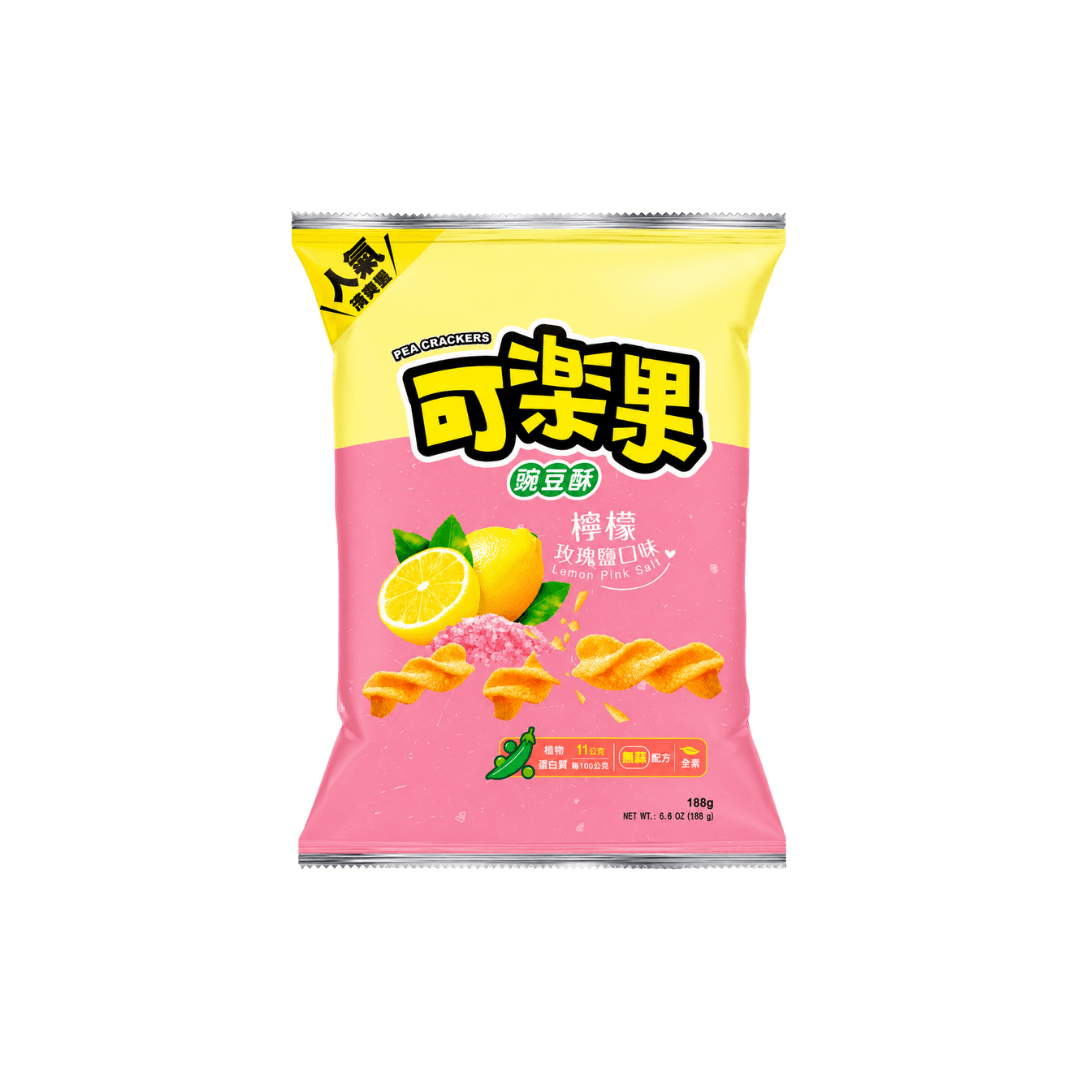【聯華】可樂果分享包(檸檬玫瑰鹽) 188g