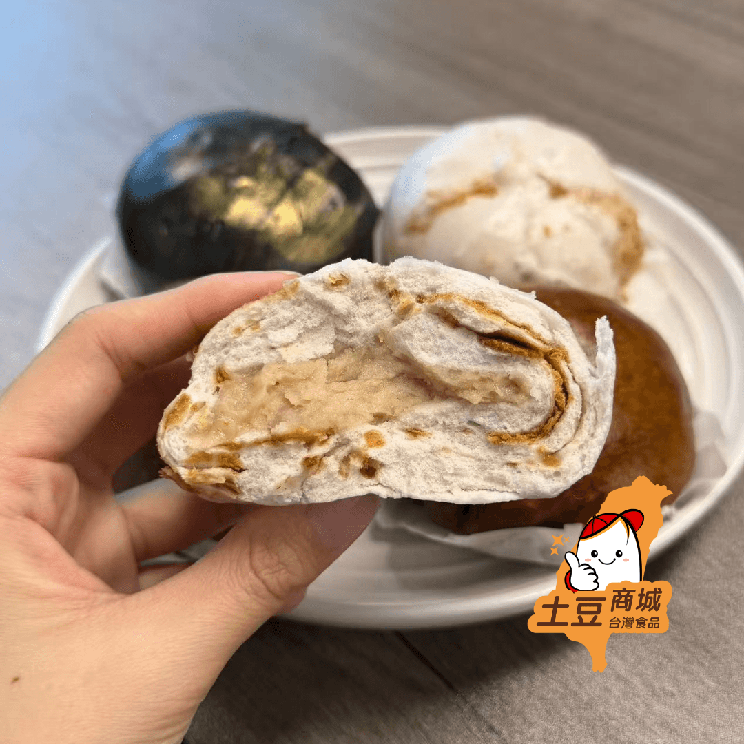 【京采】芋鬆包(奶素) 480g/包(6入)