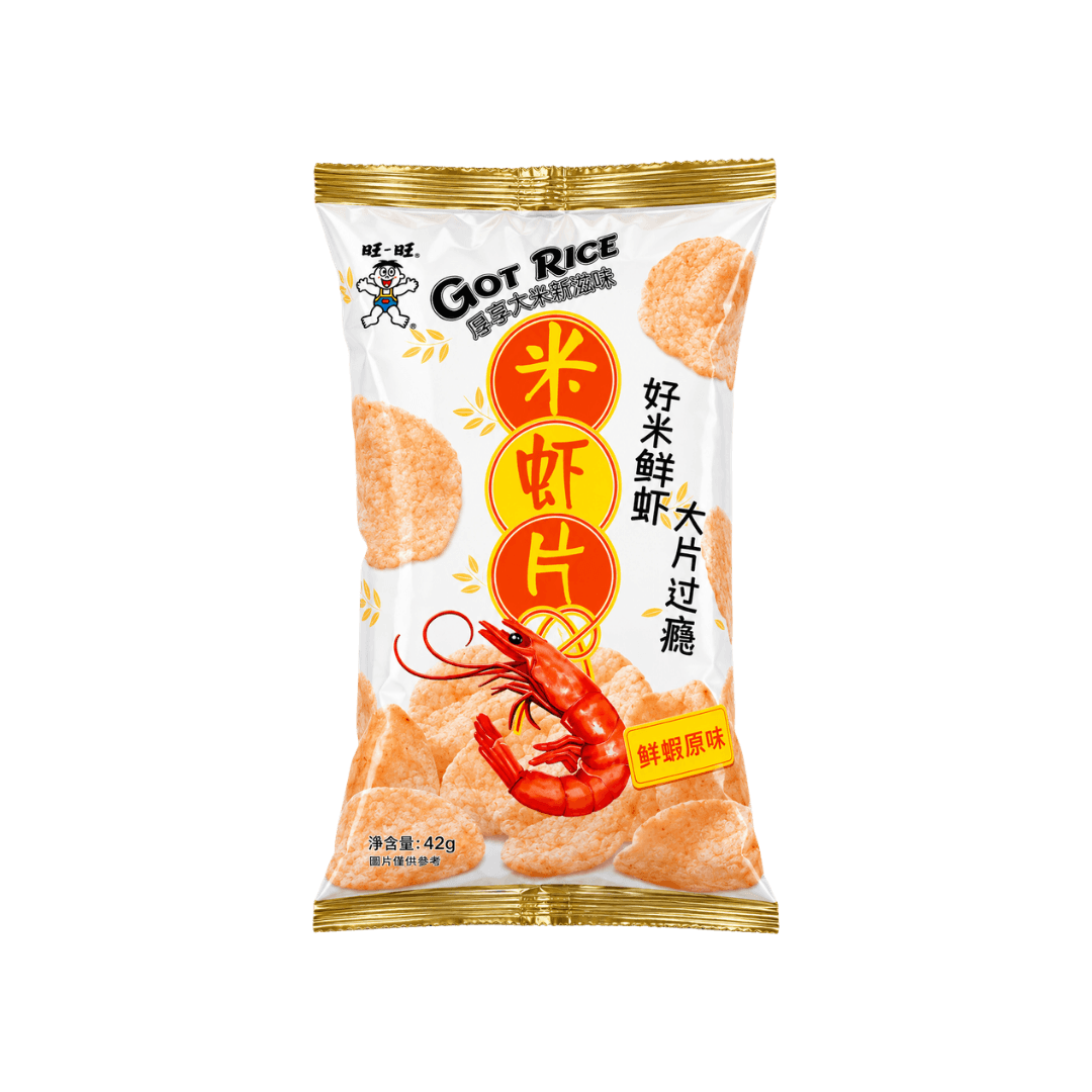 【旺旺】米蝦片 42g