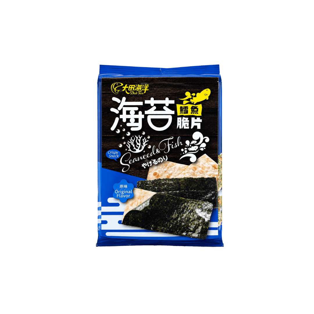 【大田海洋】鱈魚海苔脆片原味 80g