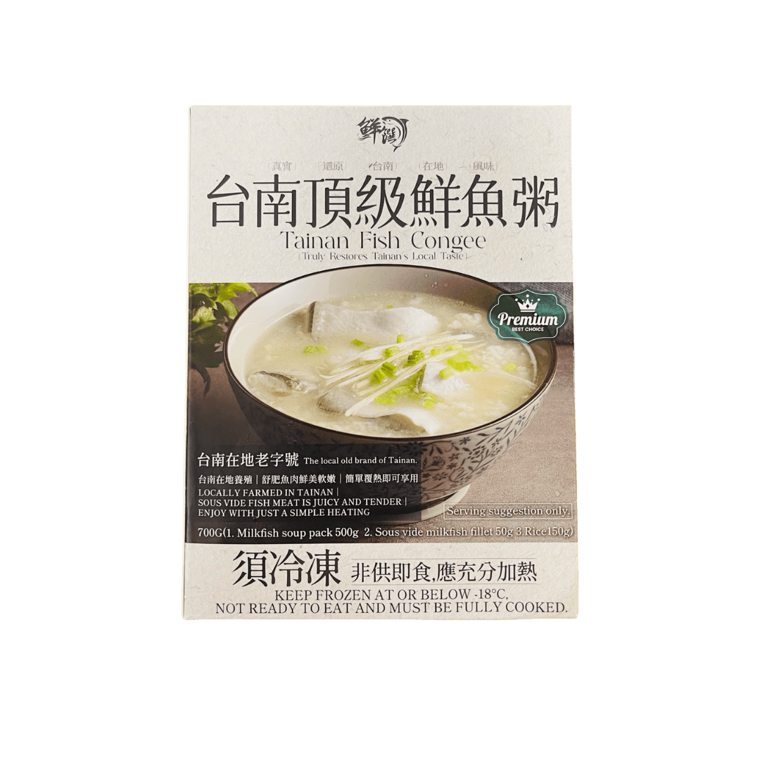 【鮮饌】台南頂級鮮魚粥 700g