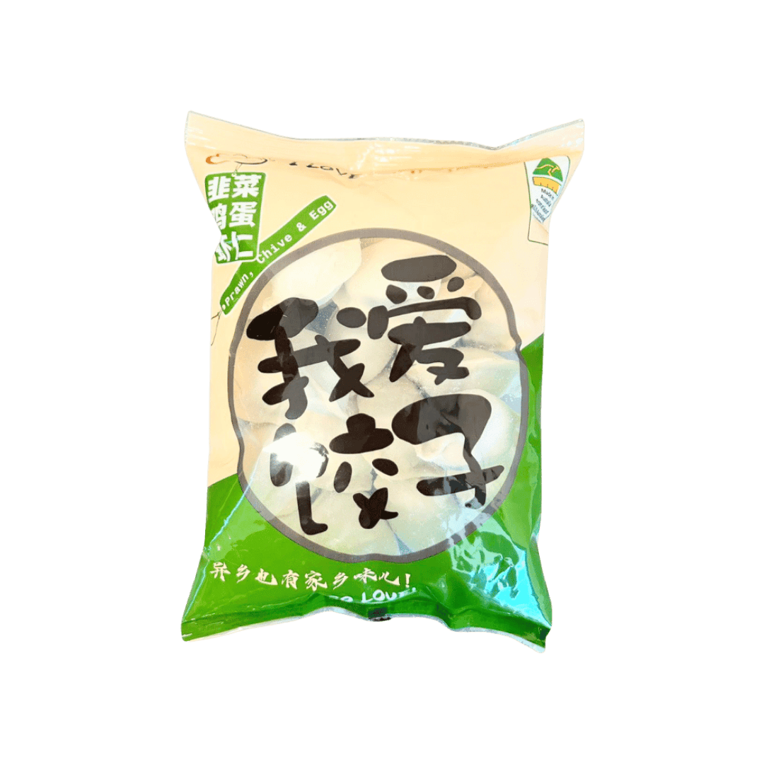 【我愛餃子】韭菜雞蛋蝦仁 480g
