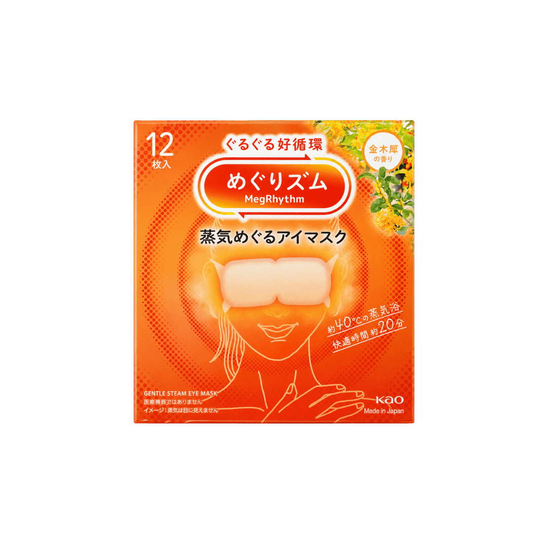 【花王】蒸氣眼罩金木犀香 12入