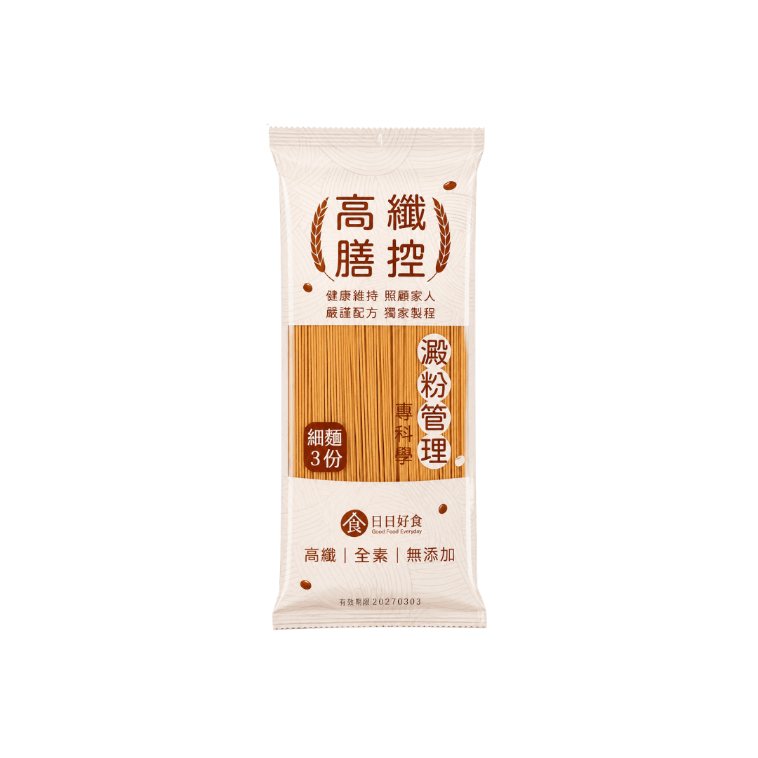 【日日好食】好控麵 高纖膳控細麵