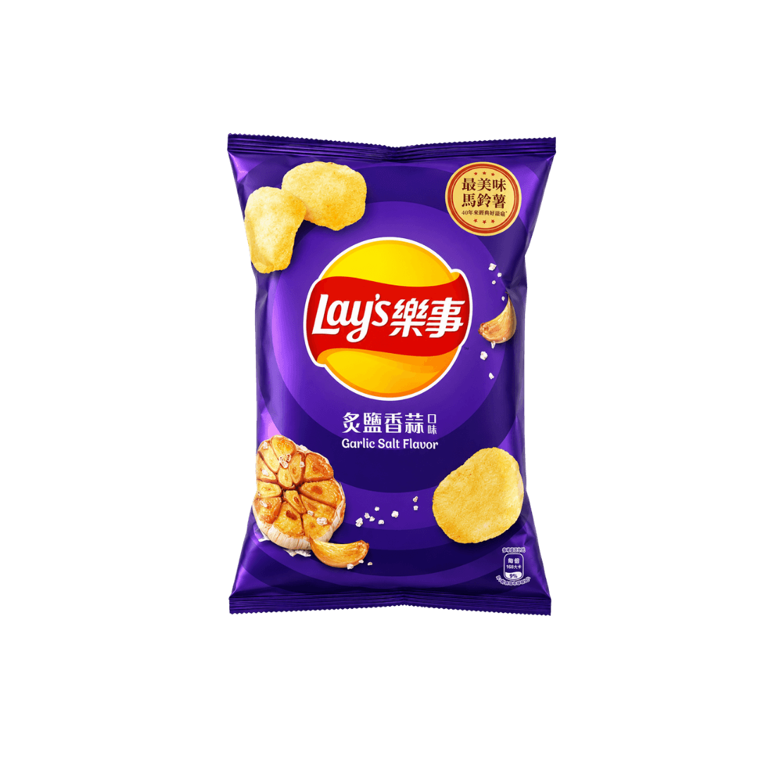 【樂事】炙鹽香蒜 56g