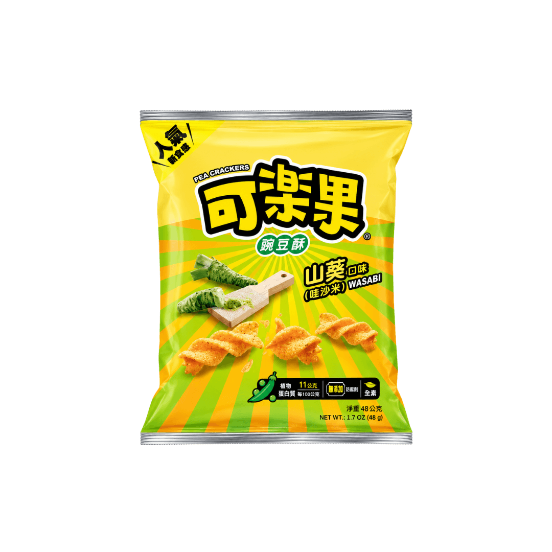 可樂果豌豆酥山葵(哇沙米)口味  48g