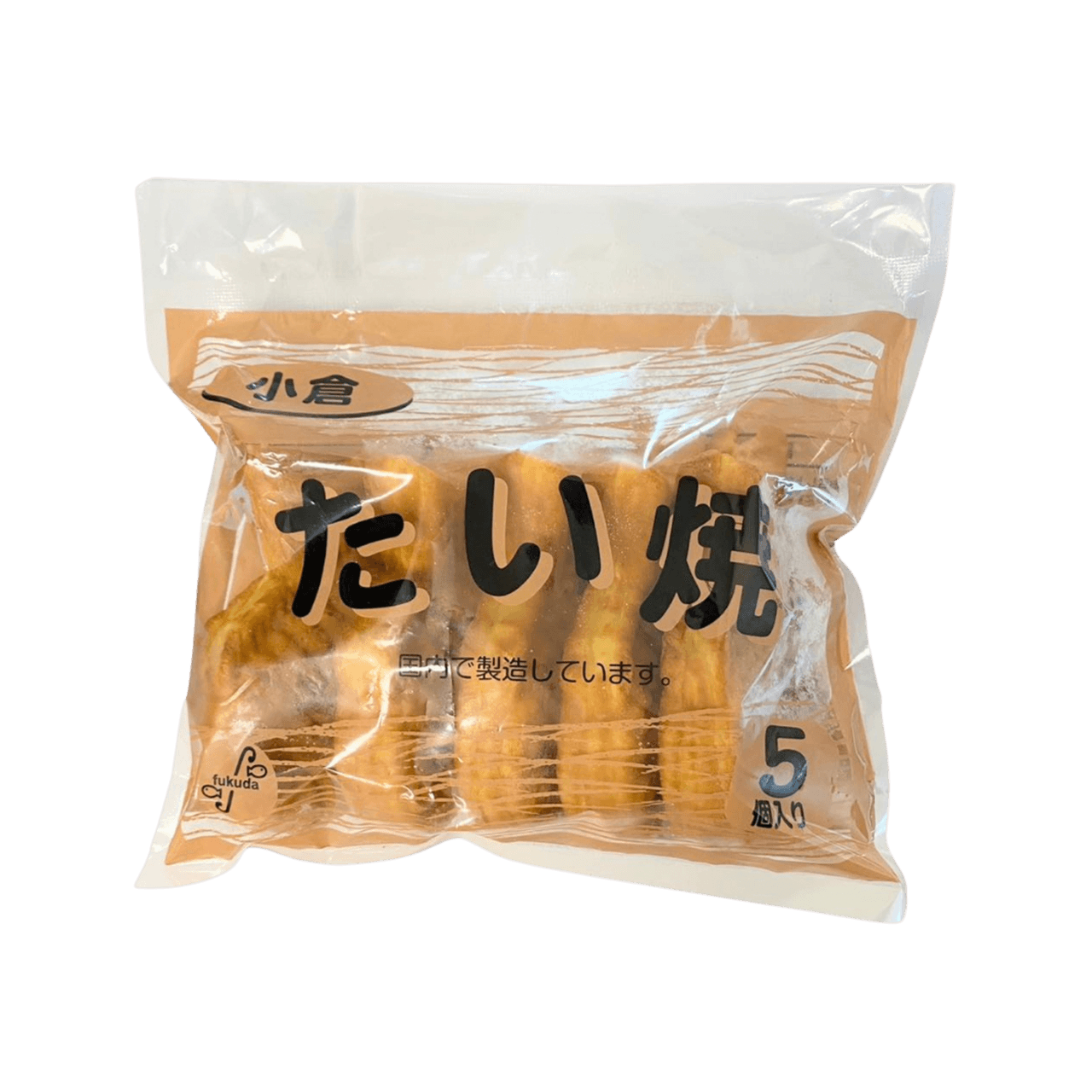 【小倉】紅豆鯛魚燒(5入)