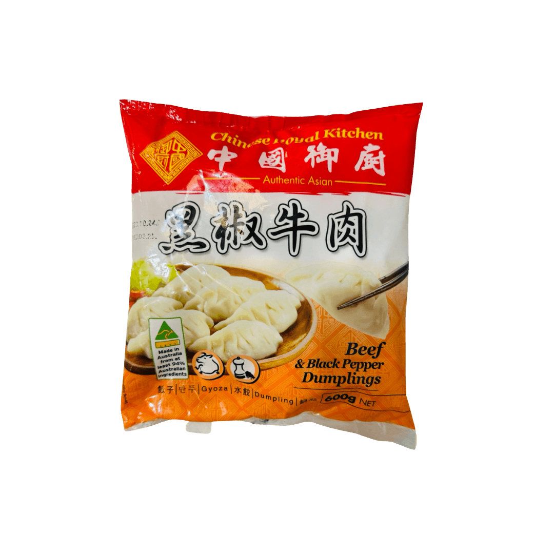 【中國御廚】黑椒牛肉水餃 600g