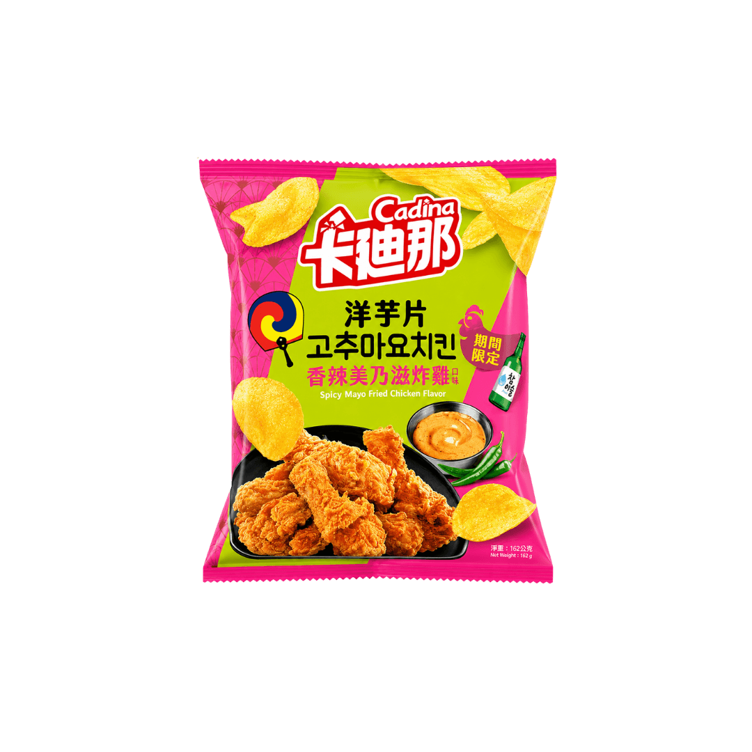 【卡迪那】洋芋片(香辣美乃滋炸雞) 115g