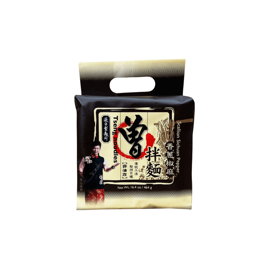 【曾拌麵】香蔥椒麻味(五辛素) 4入
