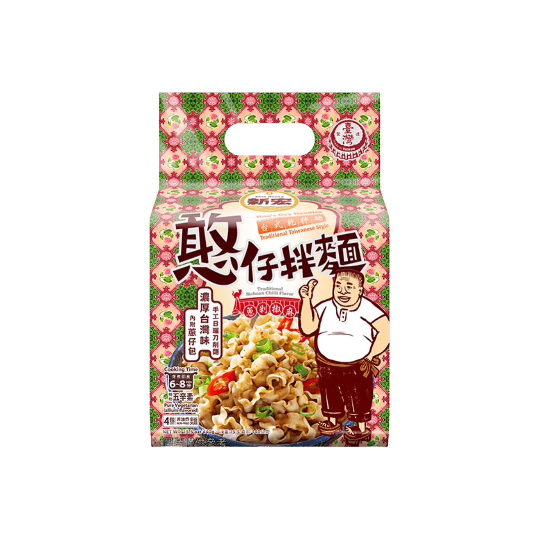 【新宏】憨仔拌麵蔥剁椒麻 440g