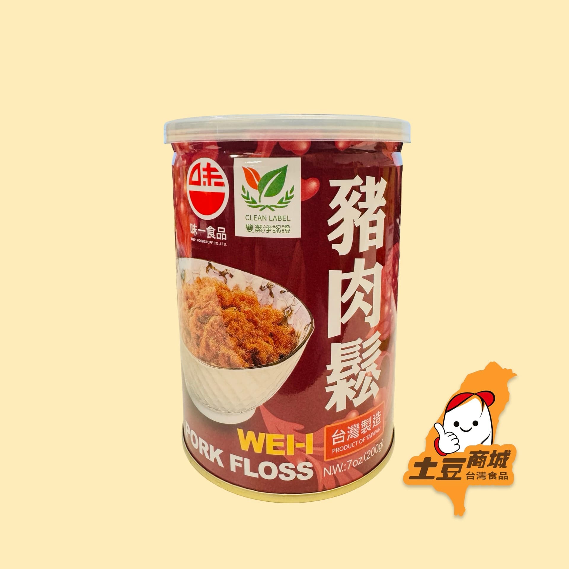 【味一】原味豬肉鬆 200g