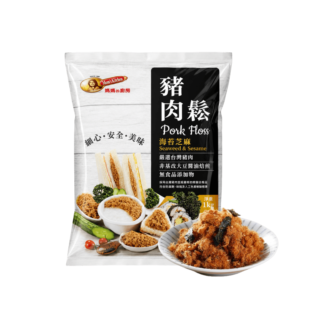 【媽媽的廚房】海苔芝麻豬肉鬆 1kg