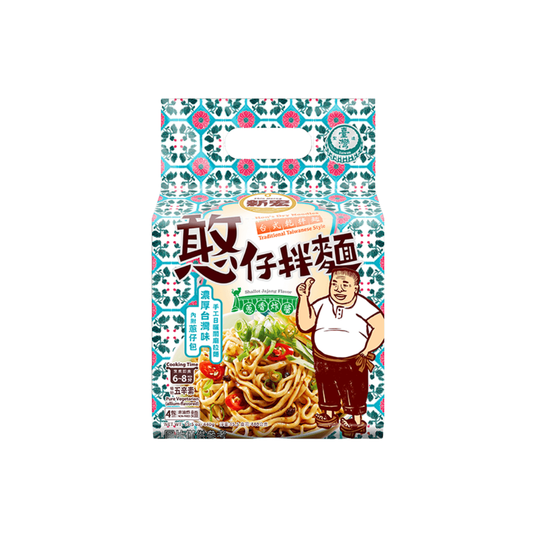 【新宏】憨仔拌麵蔥香炸醬 440g