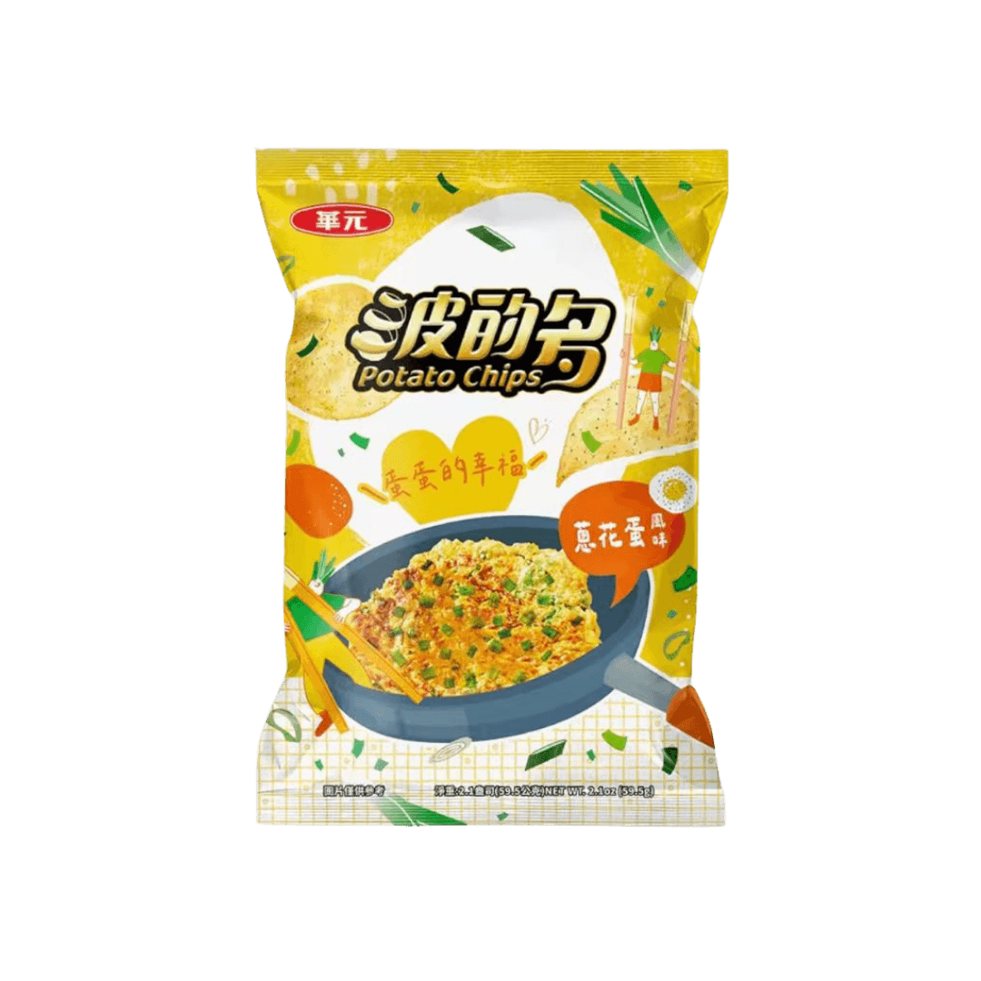 【華元】波的多洋芋片(蔥花蛋風味) 59.5g