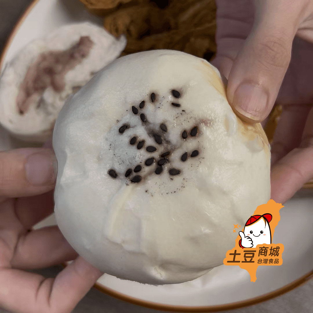 【京采】芝麻包(全素) 6入 480g