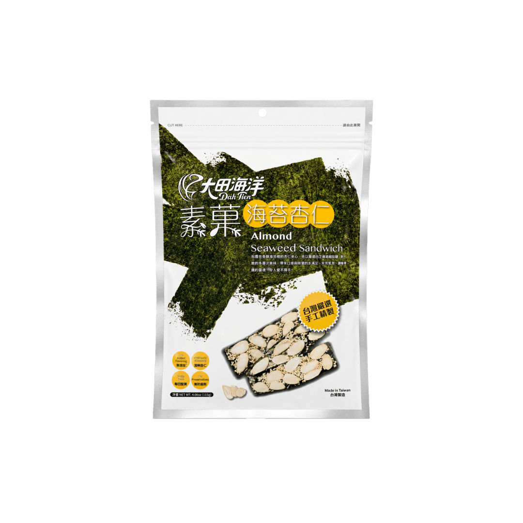 【大田海洋】素菓海苔杏仁酥 40g